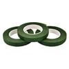 Прочные рулоны водонепроницаемые зеленые флористические стебли эластичная лента флористическая лента 12 мм