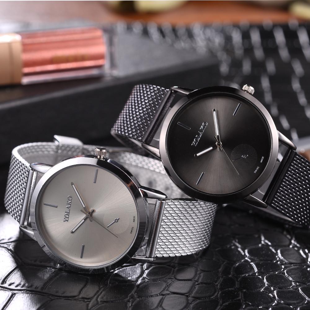 Women's Watches Fashionable High Hardness Crystal Mirror Mesh Watch General Watch Strap for Men and Women