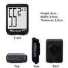 WEST BIKING Bike Computer Wired Wireless Speedometer Odometer Large Screen Backlight Waterproof 12 Functions for Cycling MTB 1
