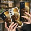 Чехол для телефона: Плоский 2D защитный чехол для Samsung Galaxy A34 A35 M05 M06 S20 S22 S21 FE Plus 5G, с маленьким мишкой-щупом, идеальный рождественский и хэллоуинский hol