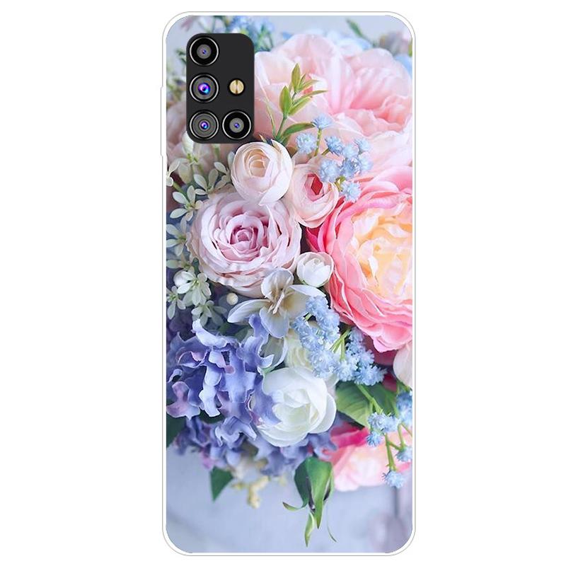 Чехол для телефона Samsung M31s Мягкий силиконовый чехол TPU для Samsung Galaxy M31s Чехол M31 SM 31S GalaxyM31 Бампер Coque