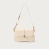 Leather small square bag niche saddle bag new women's summer messenger bag high-end chain single shoulder armpit bag