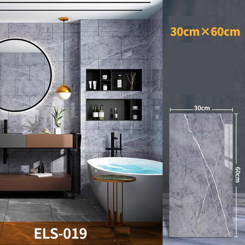 Самоклеящаяся 3D имитация плитки для оклеивания стен обоями для украшения стен туалета кухни водонепроницаемые мраморные наклейки