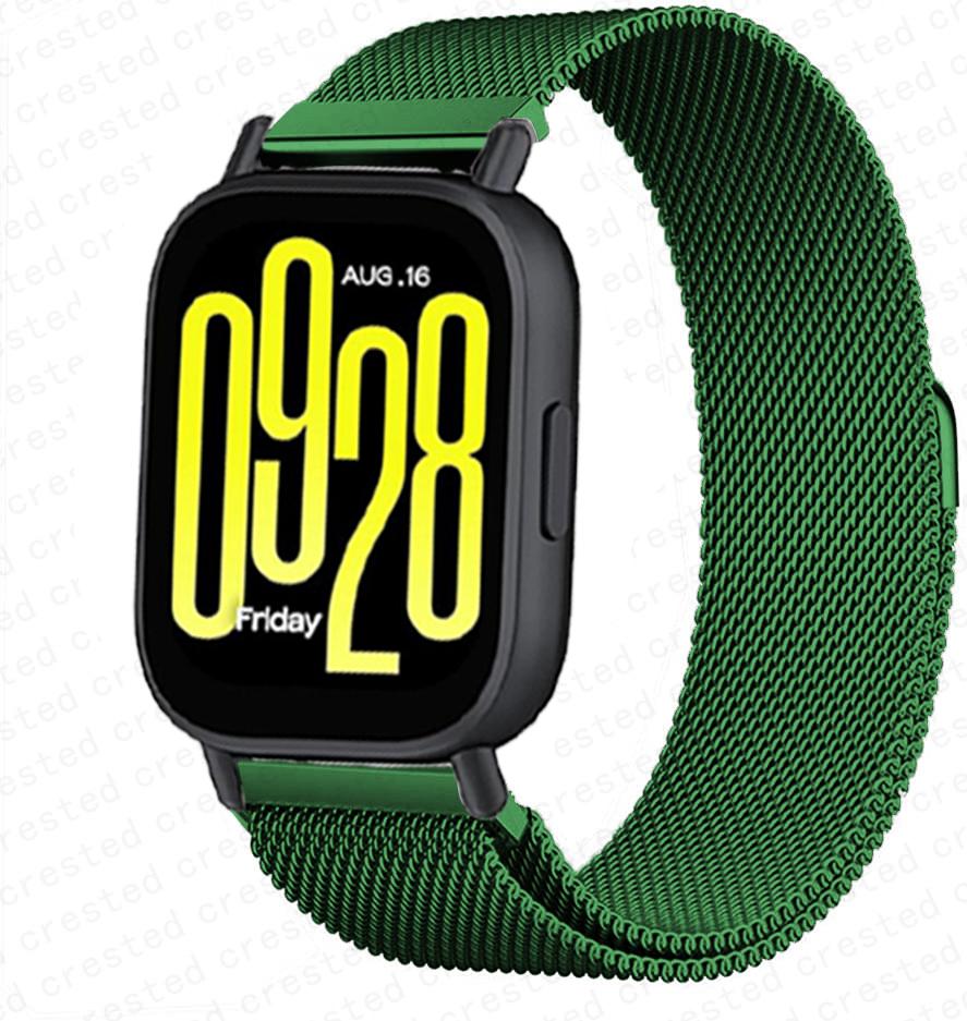 Миланский браслет для Xiaomi Redmi Watch 5 Active Металлический Браслет из Нержавеющей Стали ремешок Redmi Watch 5 Lite Магнитный Браслет