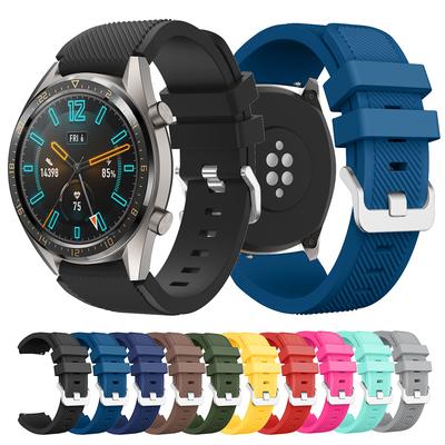 Ремешок для часов, силиконовый ремешок 22 мм для Huawei Watch GT GT2 Pro GT3, сменный ремешок 46 мм для часов Samsung Galaxy Watch 46 мм Gear S3