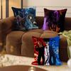 Anime S-Solo Leveling Pillow Cover For Bedroom Room And Living Room Sofa Decorative Cushion Cover
