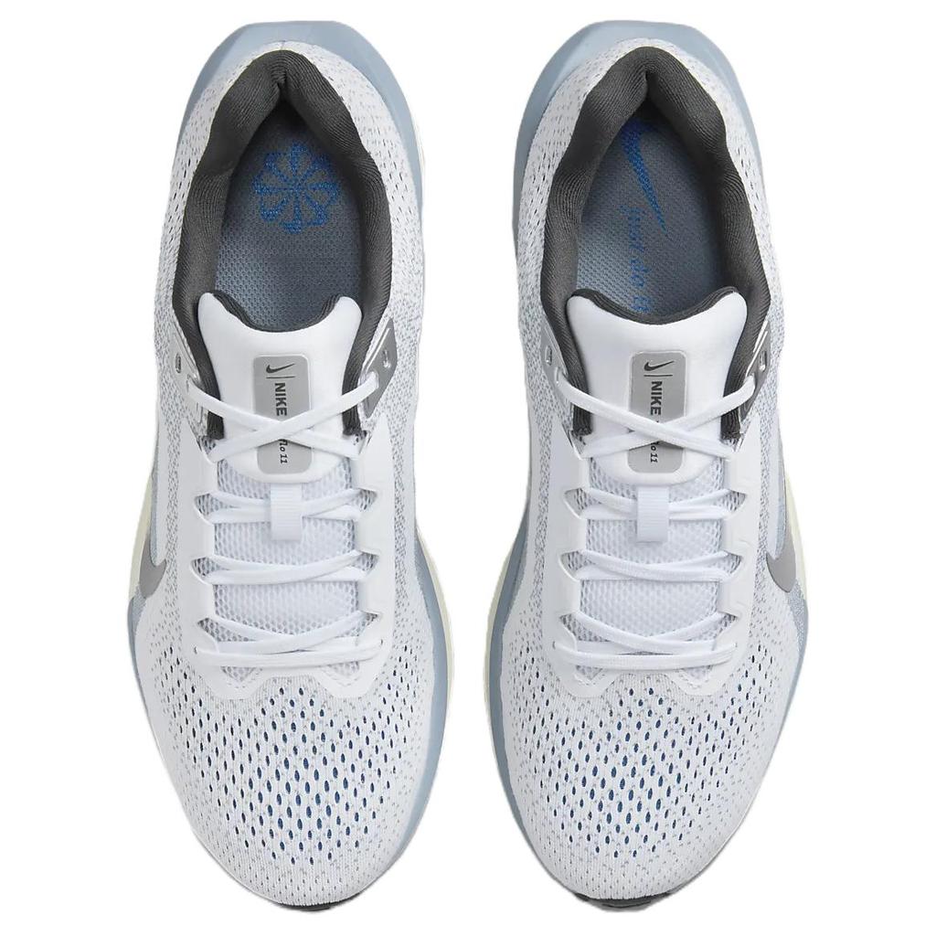 Nike Air Winflo 11 White Metallic Silver Men Sneakers Ashen-Slate Anthracite FJ9509-102