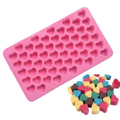 Мини-форма в виде сердца, силиконовая форма для льда, форма для шоколадной помадки своими руками, 3D-кондитерские изделия