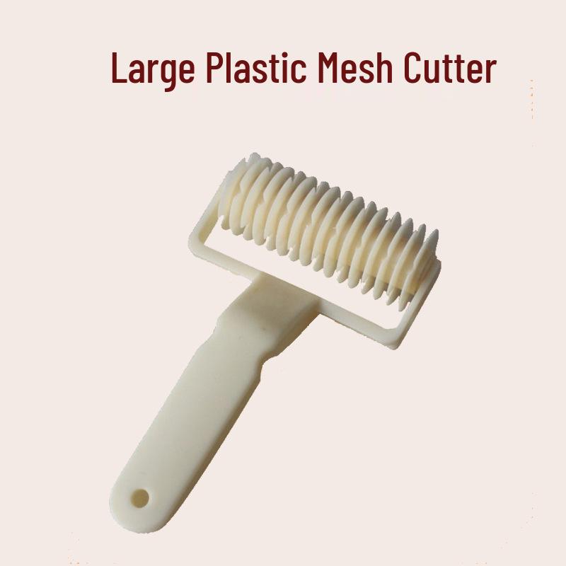 Plastic Dough Lattice Roller Cutter for Cookies, Pizza, Pie Crust, and Cake Molds Baking.
