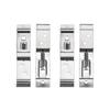 4pcs Rectangular Trailer Number Plate Clips Number Plate Frame Holder  Transportation