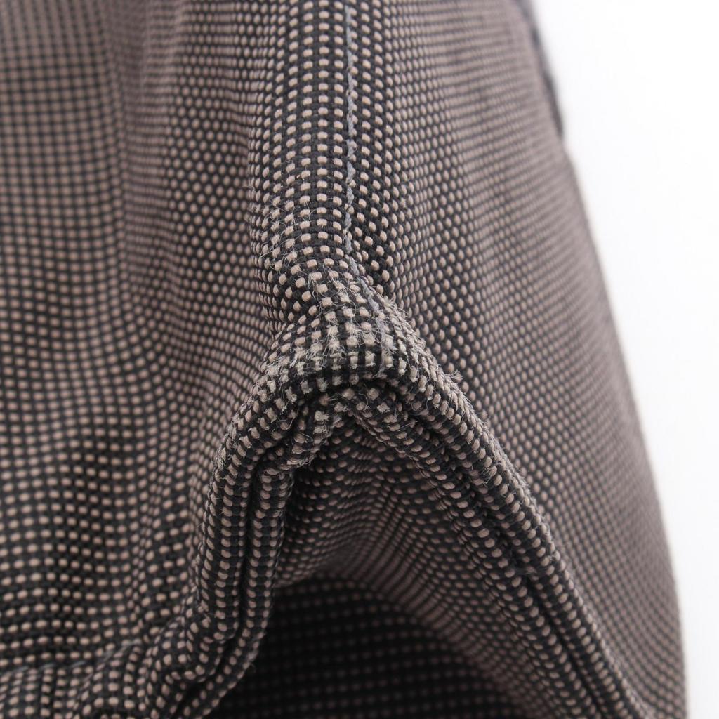 Used HERMES HerlineMM Tote Bag canvas Gray Used unisex