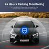 4K Ultra HD Dual Lens Auto Dash Recorder, Super Wide Angle Night Vision, Front Rear Recording with WiFi & Built-in GPS Module