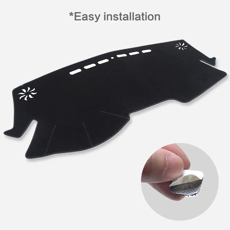 Dashboard Cover Pad for TOYOTA C-HR 2016-2024 CHR Car Accessories Anti-Slip Dashmat Dash Mat Sunshade Protective Carpet