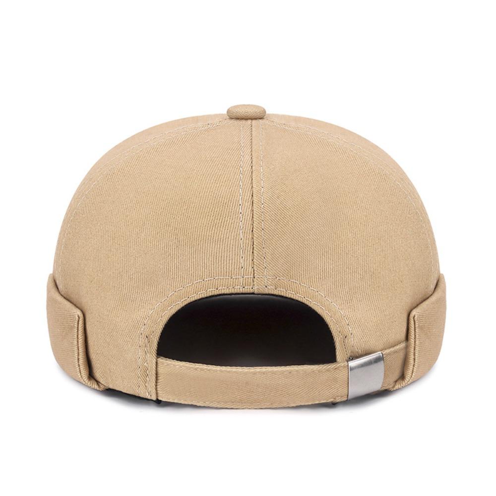 Cotton Round Hat Adjustable Docker Cap 2024 Hip Hop Hat Unisex