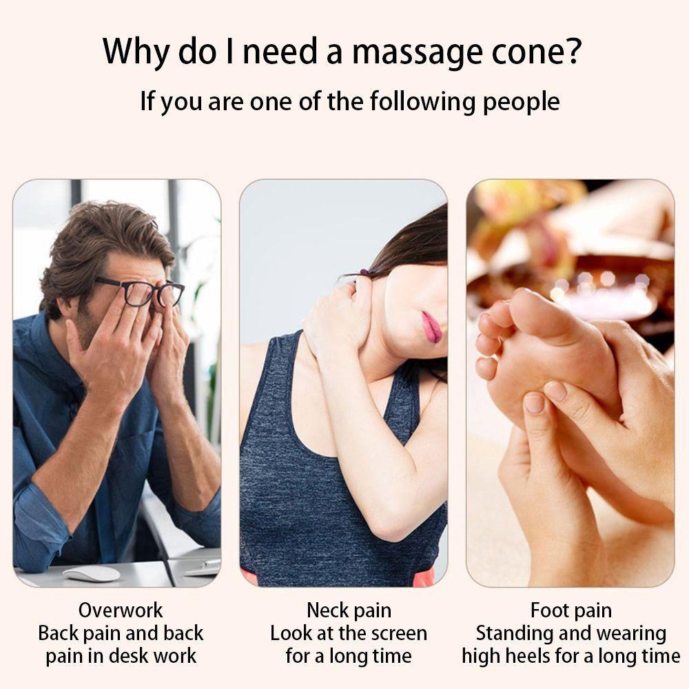 Абсорбирующий фасциальный мяч, настенный мяч для расслабления мышц, новый массажный мяч