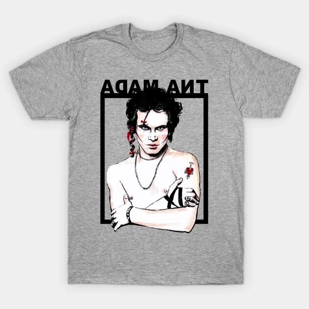 New Best Of Adam Ant Star Cotton All Size Sport Grey Men Women Shirt KN130 Unisex T-Shirt
