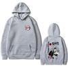 Anime Demon Slayer Cherry Blossom Graphic Hoodie Kamado Nezuko Kamado Tanjirou Pullover Men Women Casual Fleece Hoodies