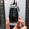 TPU Car Key Cover For Corolla Rav4 Camry 70 CHR Prado 150 Highlander Key Case Holder Accessories Fob 2 3 Buttons