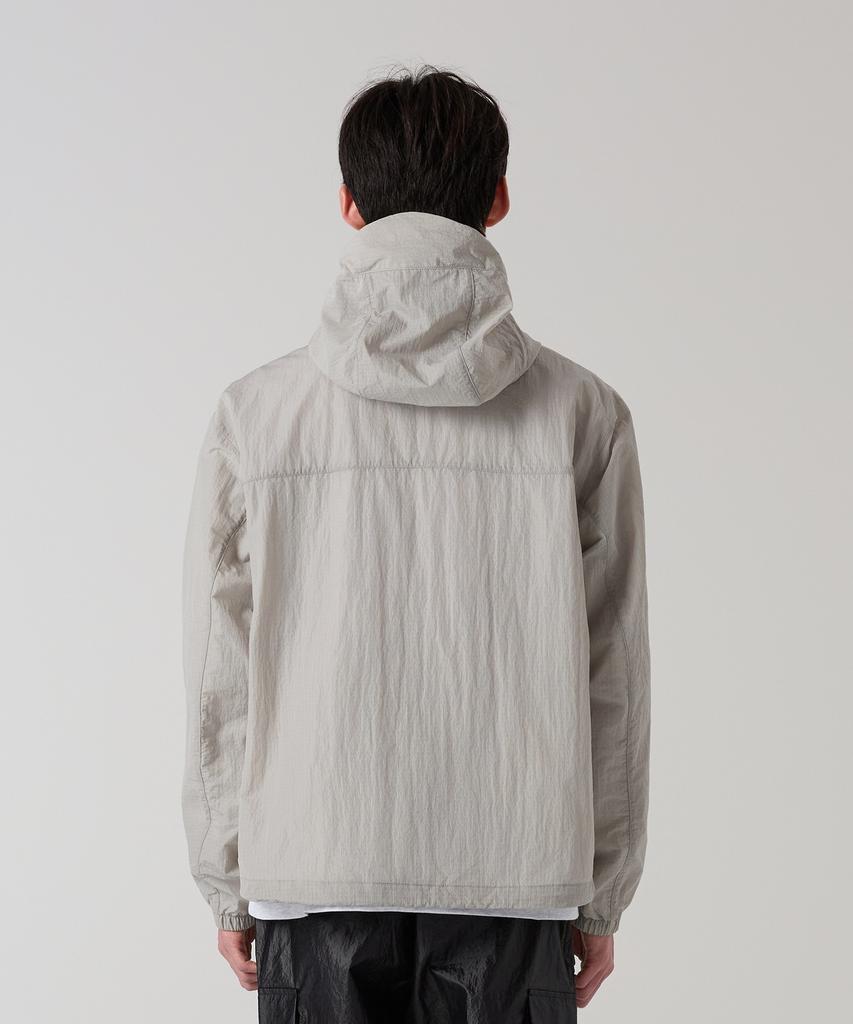 Champion Sheer Nylon Windbreaker Light Grey
