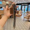 Yogodlns Chocolate Braided Rope Bag Pendant Vintage Trojan Horse Handbag Backpack Hanging Bag Accessories