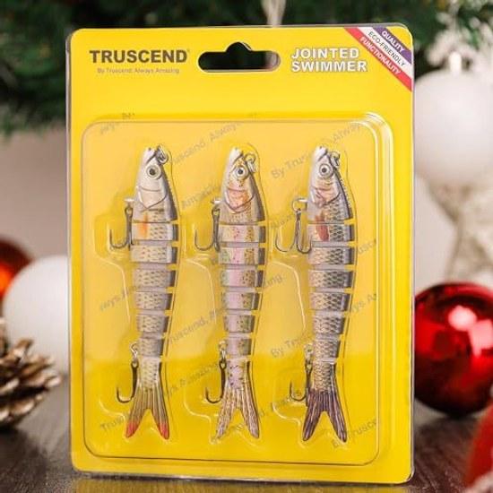 TRUSCEND Swim Max Рыболовная приманка Крючки BKK легкий улов виляние вибрация погремушка бульканье изготовлена из высокопрочных волокон Dyneema подходит для различных рыб