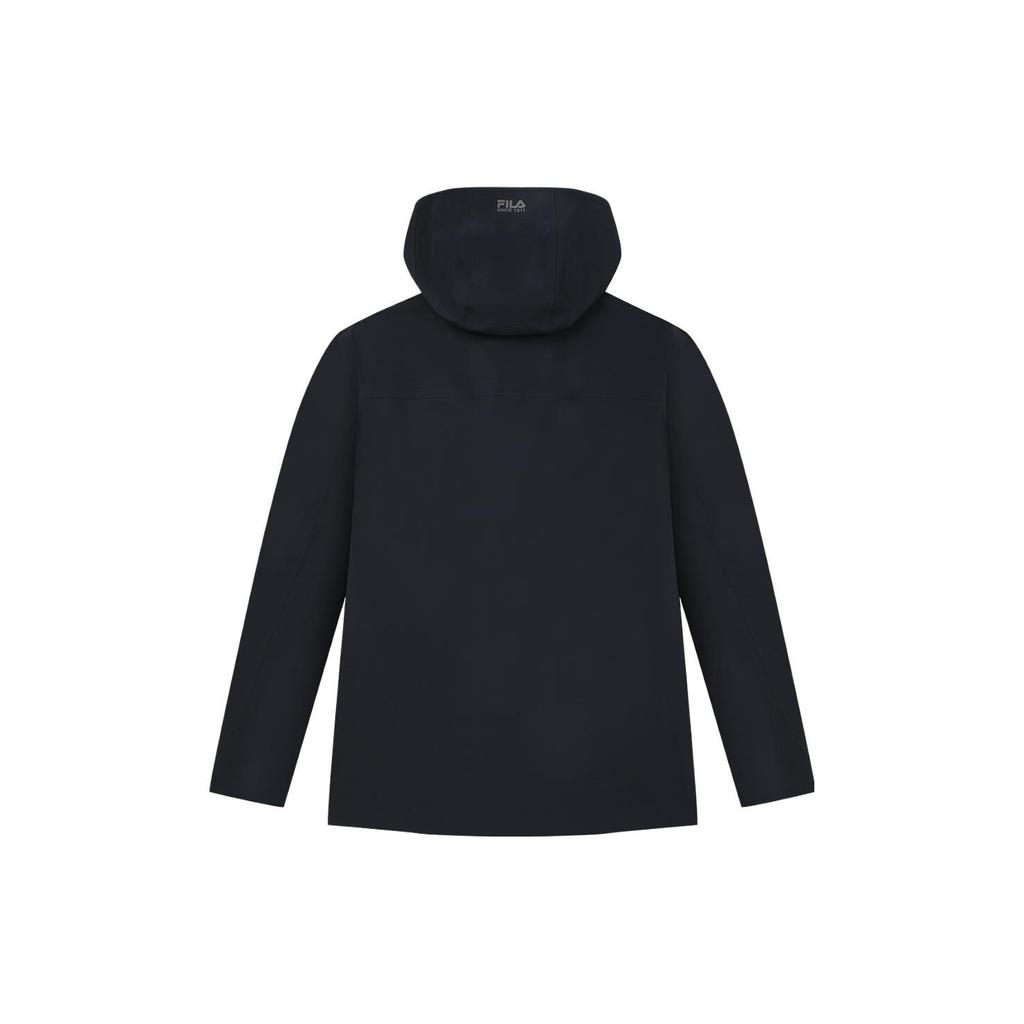 Fila Однотонная вязаная куртка с капюшоном на подкладке Мужские куртки Легендарно-синий F11M341507FNV