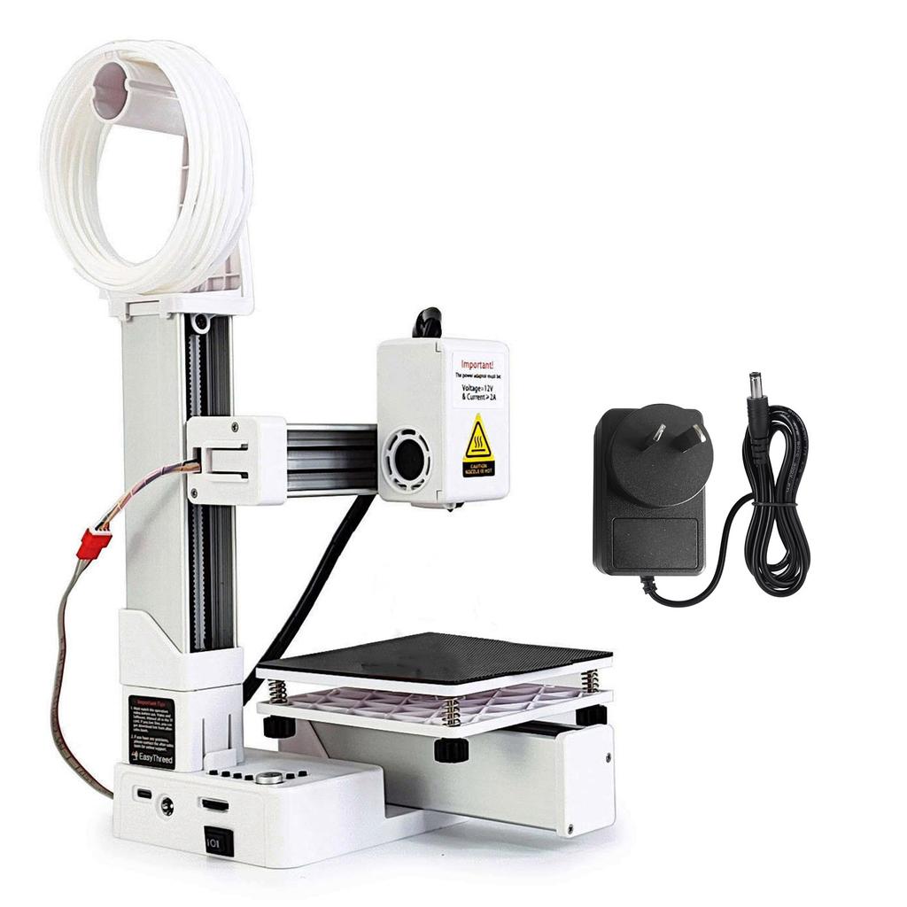 Маленький 3D-принтер Цельнометаллическое сопло Эффективное мультиплексирование с частотным разделением Маленький 3D-принтер Быстрый нагрев для рукоделия