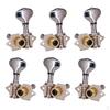 Folk Guitar String Buttons Tuning Pegs Machine Head 3 Left+3 Right