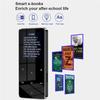 НОВЫЙ 1,8-дюймовый металлический сенсорный MP3 MP4 музыкальный плеер Bluetooth 4.2 поддерживает карты, с FM-будильником, шагомером, электронной книгой, встроенным динамиком