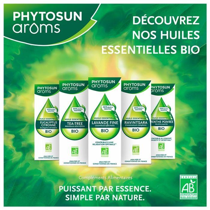 Phytosun Arôms Huile Essentielle Eucalyptus Radié Bio 10ml