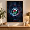Blackburn Rovers Football Diamond Painting Kit 5D Full Drill DIY Diamond Mosaic Wall Art Home Decor