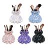 Makeup Brush Storage Box Princess Dress Shape 3D Printed Pen Holder