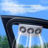 Durable Solar Car Exhaust Fan Energy-saving Embedded Cooling System Efficient Solar Powered Car Ventilator Auto Air Vent
