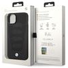 Etui do iPhone 14 BMW Leather Seats Pattern Czarne