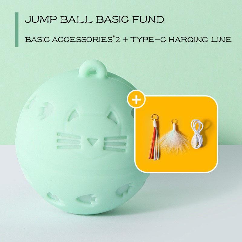 1 шт. Crazy Ball, интерактивная игрушка для кошек, автоматическая мобильная игрушка для прыжков с мячом для кошек, датчик вибрации, игрушка для кошек XYZ
