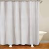 1 комплект занавески для душа с 12 подвесными кольцами, однотонная, утолщенная, водонепроницаемая, моющаяся без перфорации, занавеска для кухонной двери, занавеска для окна спальни