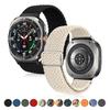 Для Samsung Galaxy Watch Ultra Ремешок 47 мм Аксессуары Регулируемый плетеный нейлоновый спортивный браслет ремешок Galaxy watch 7 Ultra Ремешок