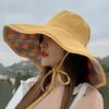 Солнцезащитная шляпа Viney женская 2025 новая осенне-зимняя солнцезащитная шляпа защита от УФ-лучей большая поля панама