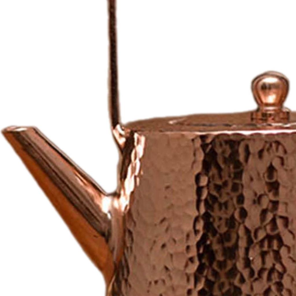 Медный чайник для воды, чайник для кунг-фу, для походов на открытом воздухе, ресторан