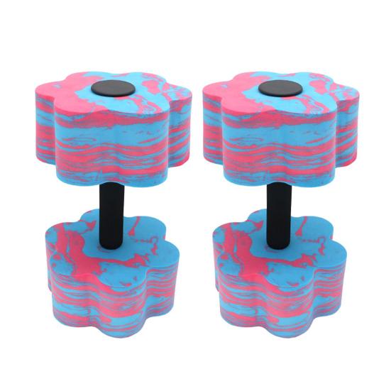 1/2Pcs Water Aerobic Dumbbells Set High-Density EVA Foam Fitness Barbells Lightweight Pool Weights Dumbbells