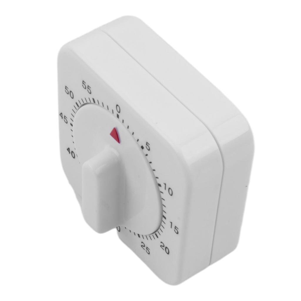 Громкий и четкий будильник кухонный таймер обратный отсчет 60 минут механический дизайн портативный для учебы спорта сна необходимый кухонный инструмент