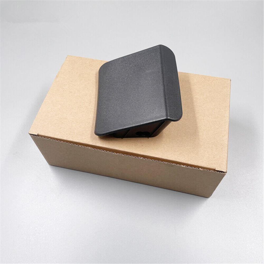 1 Pair 2pcs Front Bumper End Cap Black Fit For Jeep Wrangler 1996-2006