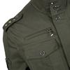 Spring and Autumn Men's Jackets Pure Cotton Military Thin Jackets Large Size