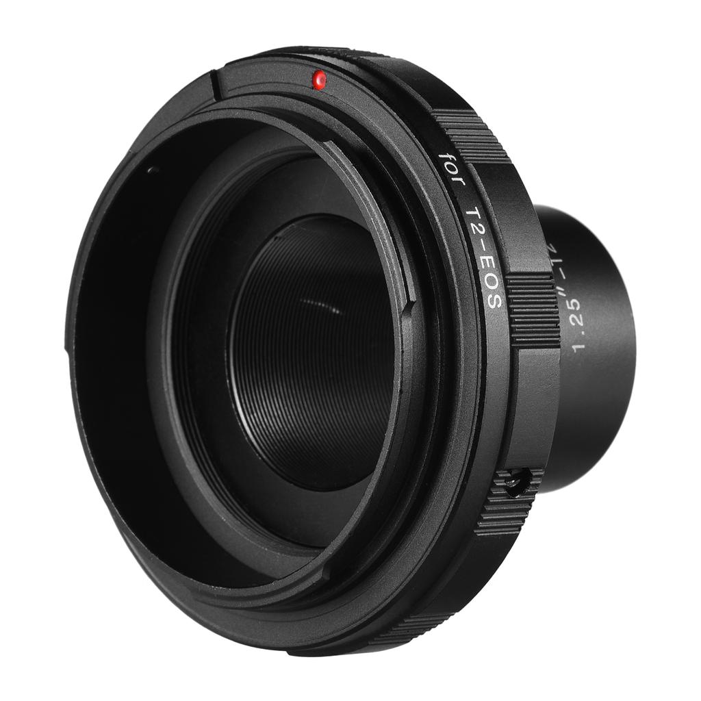 Andoer 1.25-T2-EOS Adapter Ring Photography Accessory Replacement for Canon EOS Camera 1.25 Inch Eyepiece T2 Telescope