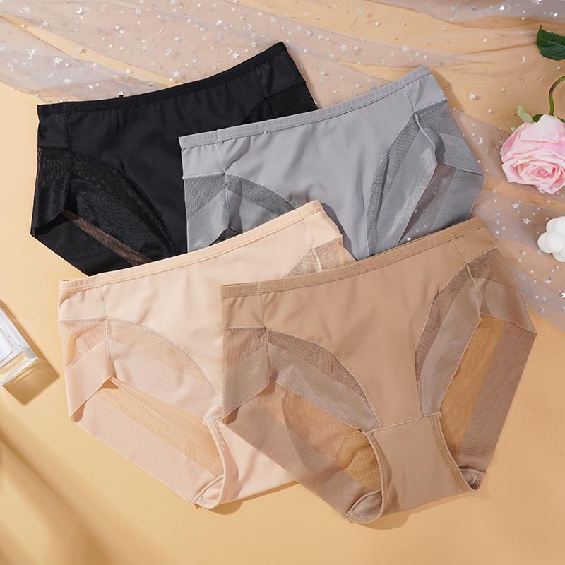 Женские боди-шорты, корректирующие фигуру, женские трусы, дышащее сетчатое нижнее белье, высокоэластичные бесшовные трусы