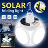 Solar Powered LED Football Light Rechargeable and Energy-Saving Remote Control Portable  Camping Lantern Outdoor Lighting