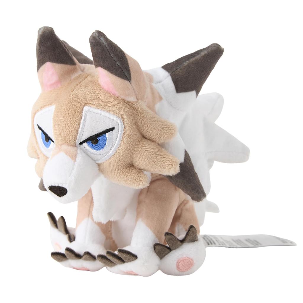 Pokémon Center Original 745 Plush Toy Pokémon Fit Lycanroc (Daytime Form)