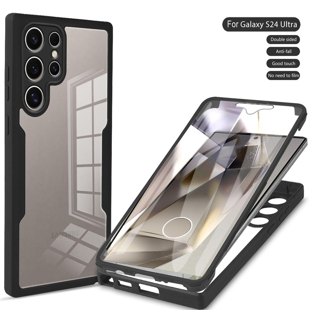 360° Full Cover Shockproof Case For Samsung Galaxy S24 S23 S22 S21 Plus Ultra Shockproof Cover For Samsung Galaxy S23 S21 S24 FE