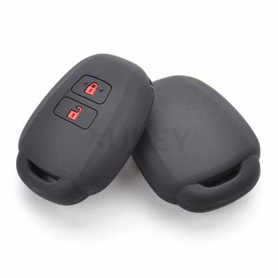 2 кнопки для Toyota Aqua Ractis Vitz RAV4 HiAce Land Cruiser силиконовый чехол для ключа 2010-2019
