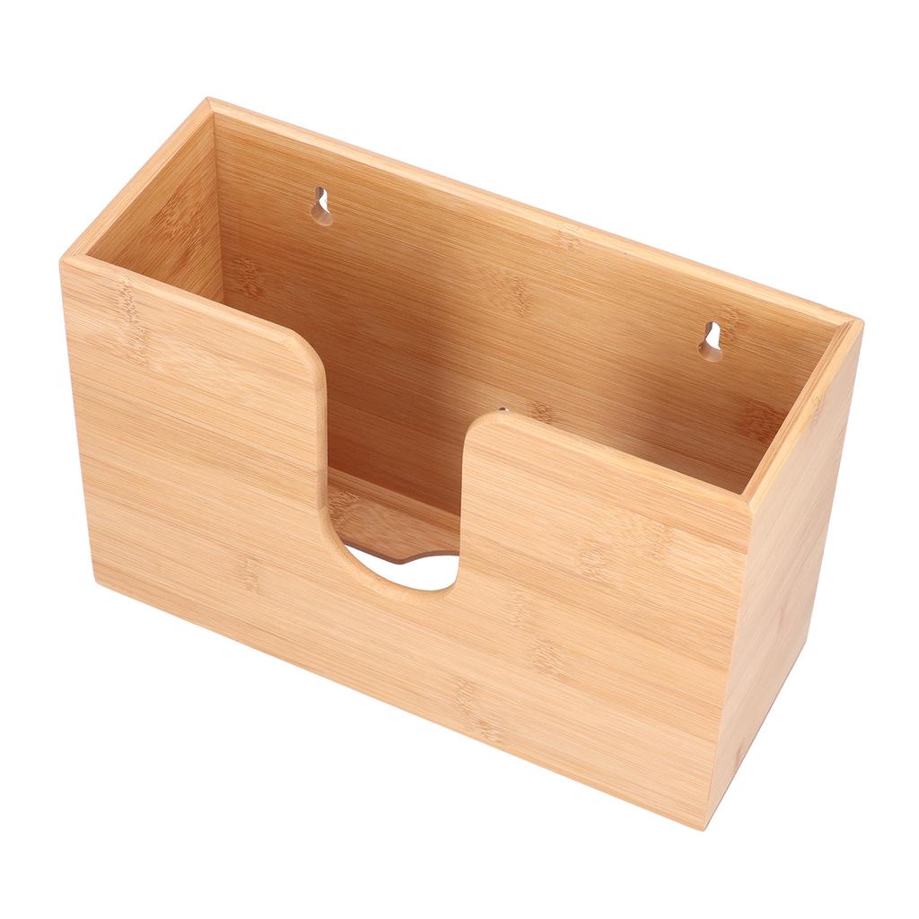 Диспенсер для бумажных полотенец, бамбуковый держатель для салфеток, коробка для салфеток для ванной комнаты, кухни, гостиной
